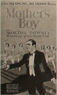 MOTHER'S BOY ('29) 1sh