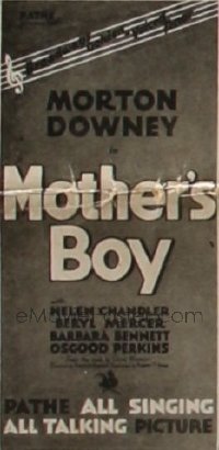 MOTHER'S BOY ('29) 3sh