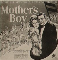 MOTHER'S BOY ('29) 6sh