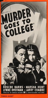 MURDER GOES TO COLLEGE 3sh