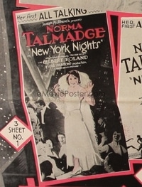 NEW YORK NIGHTS ('29) 3sh #1