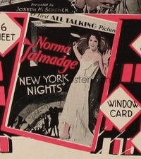 NEW YORK NIGHTS ('29) WC, regular