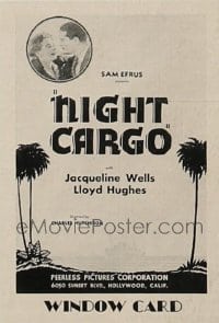 NIGHT CARGO WC, regular