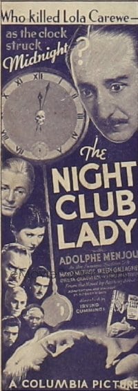 NIGHT CLUB LADY insert