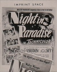 NIGHT IN PARADISE WC, regular