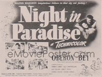 NIGHT IN PARADISE styleB 1/2sh