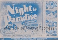 NIGHT IN PARADISE herald