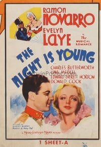 NIGHT IS YOUNG ('35) 1sh A