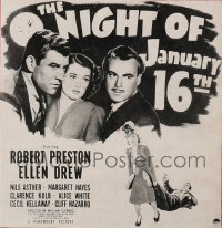 NIGHT OF JANUARY 16th 6sh