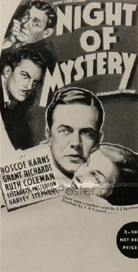 NIGHT OF MYSTERY ('37) 3sh