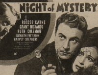 NIGHT OF MYSTERY ('37) 1/2sh