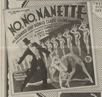 NO, NO, NANETTE ('30) 6sh