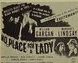 NO PLACE FOR A LADY 1/2sh