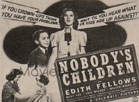 NOBODY'S CHILDREN ('40) styleA 1/2sh