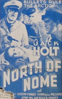 NORTH OF NOME ('36) styleB 1sh