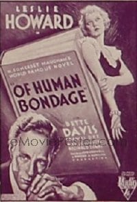 OF HUMAN BONDAGE ('34) WC, mini