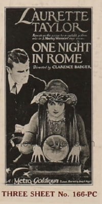 ONE NIGHT IN ROME crystal ball 3sh
