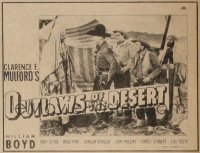 OUTLAWS OF THE DESERT B 1/2sh