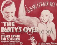 PARTY'S OVER ('34) 1/2sh