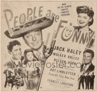 PEOPLE ARE FUNNY ('45) 6sh