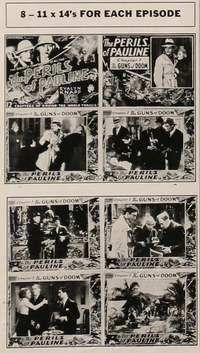 PERILS OF PAULINE ('34) LC set of 8