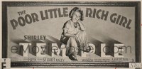 POOR LITTLE RICH GIRL ('36) 24sh