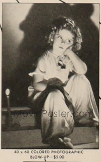 POOR LITTLE RICH GIRL ('36) photogenic 40x60