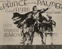 PRINCE & THE PAUPER ('37) 1/2sh