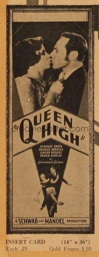 QUEEN HIGH insert