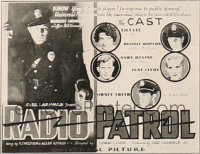 RADIO PATROL ('32) 1/2sh