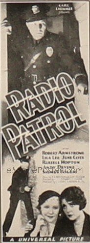 RADIO PATROL ('32) insert