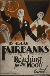 REACHING FOR THE MOON ('30) 1sh