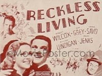 RECKLESS LIVING 1/2sh