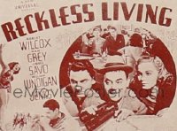 RECKLESS LIVING 1/2sh