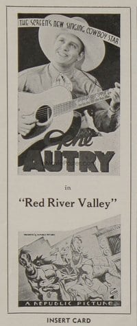 RED RIVER VALLEY ('36) insert