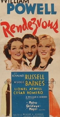 RENDEZVOUS ('35) 3sh