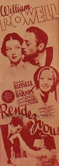 RENDEZVOUS ('35) insert