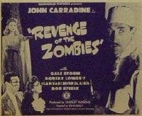 REVENGE OF THE ZOMBIES ('43) 1/2sh