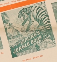 JUNGLE BOOK ('42) 6sh