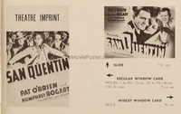 SAN QUENTIN ('37) WC, regular