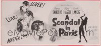 SCANDAL IN PARIS ('46) 24sh