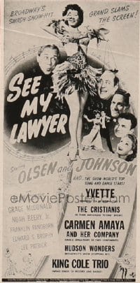 SEE MY LAWYER ('44) 3sh