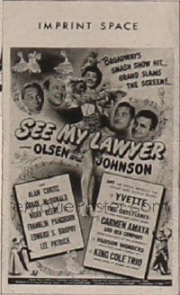 SEE MY LAWYER ('44) WC, mini