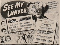 SEE MY LAWYER ('44) styleA 1/2sh