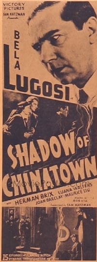 SHADOW OF CHINATOWN insert