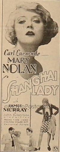 SHANGHAI LADY insert