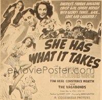 SHE HAS WHAT IT TAKES 6sh