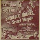 SHERLOCK HOLMES & THE SECRET WEAPON 6sh