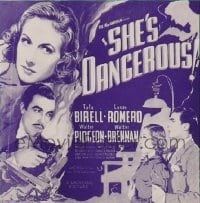 SHE'S DANGEROUS 6sh