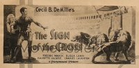 SIGN OF THE CROSS ('32) A 24sh